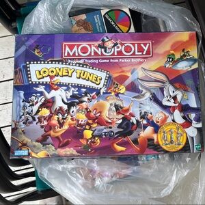 Monopoly Looney Tunes Board Game never used